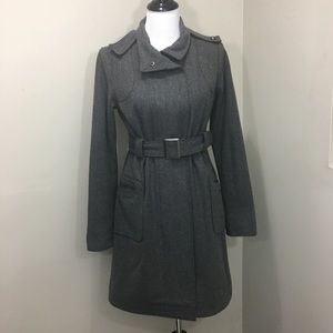 BB Dakota Wool Blend Belted Coat
